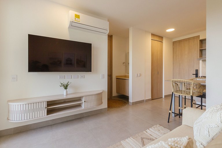 Apto con Terraza y Vista al Mar y la ciudad | U-GO