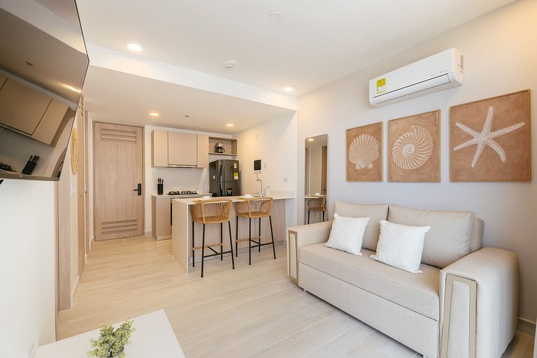 Moderne Wohnung | Pool und Strand in 10 Minuten