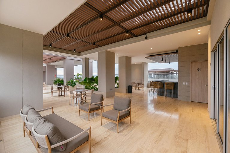 Apto Moderno | Piscina y Playa a 10 Min | U-GO