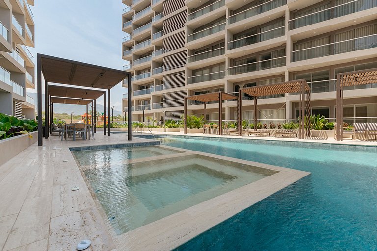 Appartamento moderno | Piscina e spiaggia a 10 minuti | U-GO
