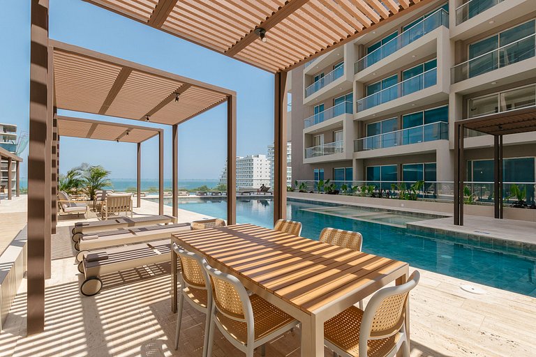 Appartement moderne | Piscine et plage à 10 min | U-GO