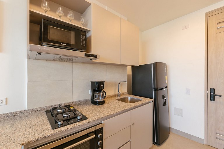 Appartement avec balcon et vue sur la mer et la ville