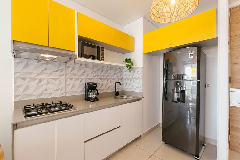 Appartement moderne avec piscines et équipements de type res