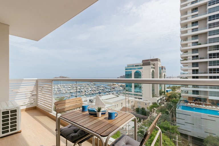 Moderno appartamento con vista panoramica