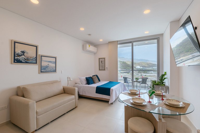 Appartement avec vue sur la mer des Caraïbes à Delventto