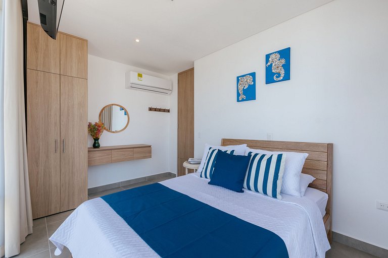 Appartement avec vue sur la mer et le Morro