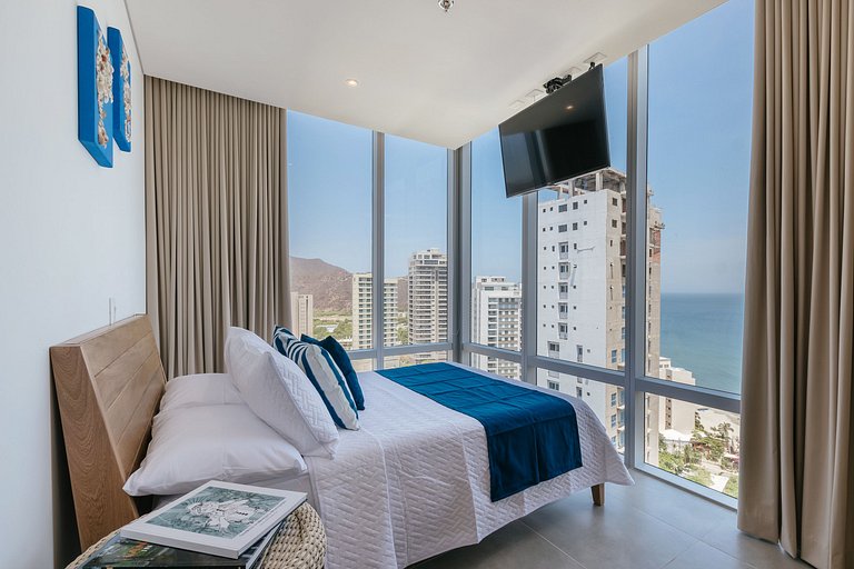 Appartement avec vue sur la mer et le Morro