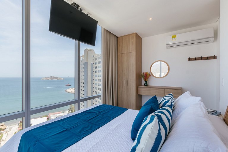 Apartamento con Vista al Mar y Morro