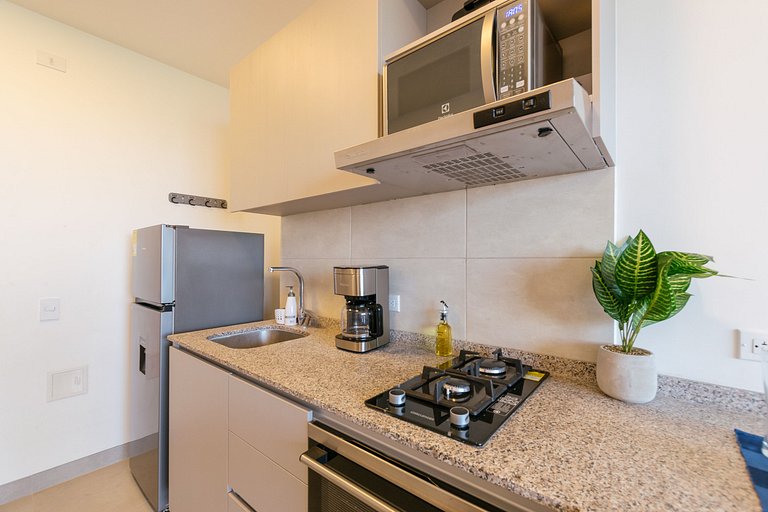 Apartment mit Blick auf das Karibische Meer