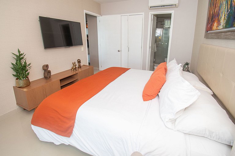 Wohnung in La Boquilla direkt am Strand