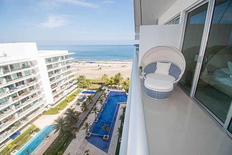 Appartement à La Boquilla face à la plage