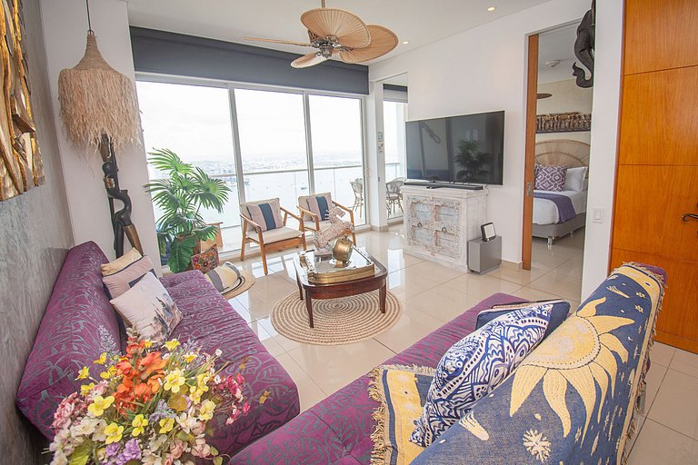 Bocagrande Edificio H2 Exclusivo Apt