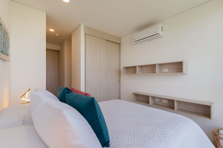 Appartement avec jacuzzi privé face à la mer