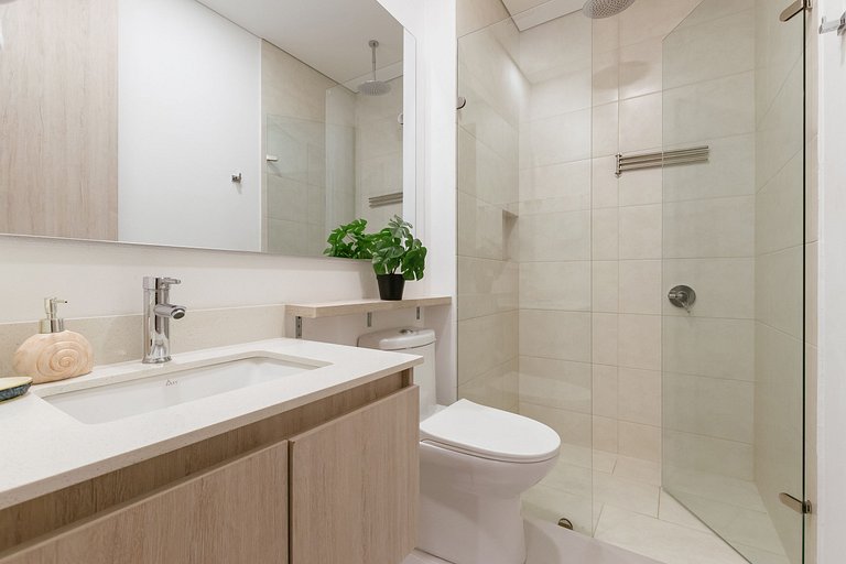 Apto con Jacuzzi Privado Frente al Mar