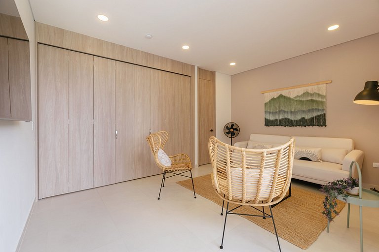 Apartment in Delventto mit Balkon und natürlicher Aussicht