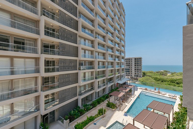 Appartamento con vista mare e montagna a Playa Dormida
