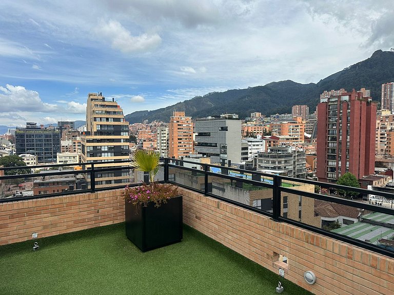 Elegantes Studio-Apartment im Zentrum von Bogotá