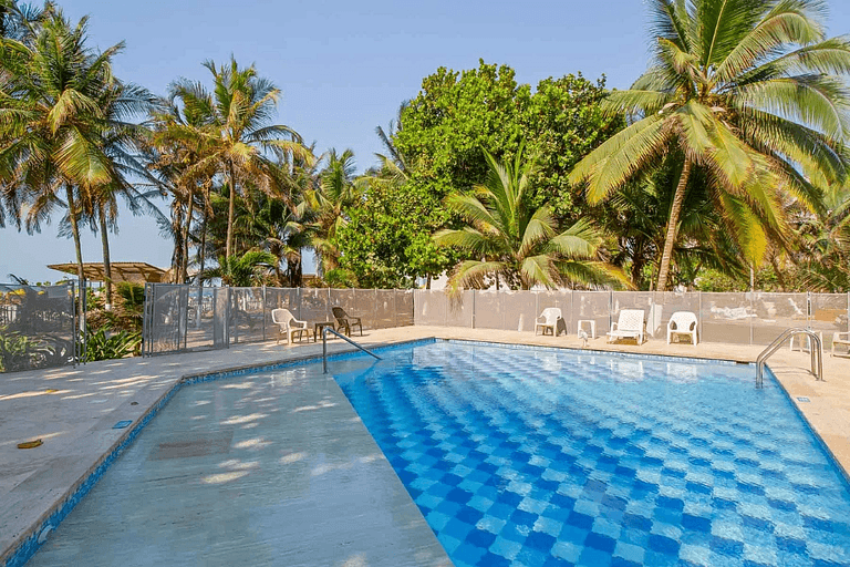 Luxuriöses Apt in El Laguito mit Meerblick-Balkon