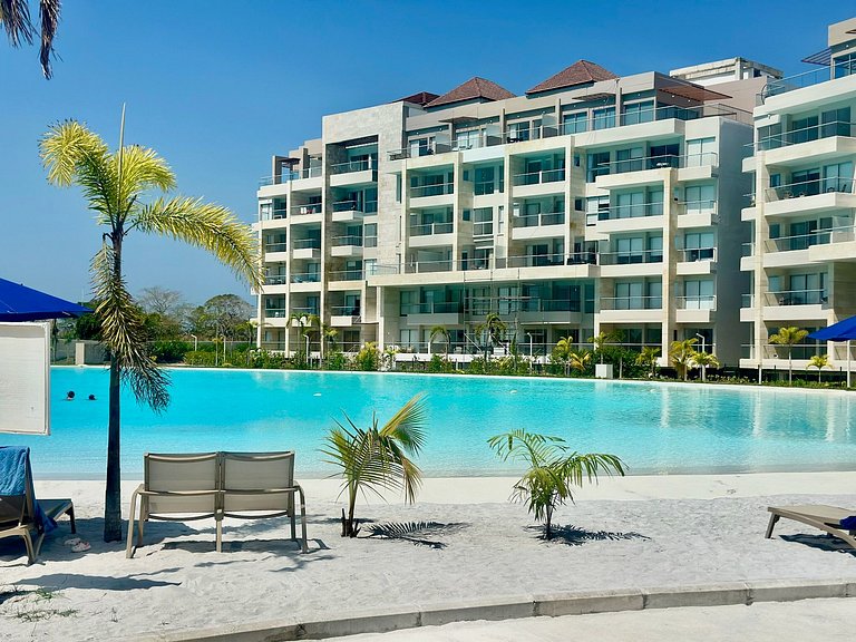 U-GO Apartment in Baia Kristal Künstliche Lagune