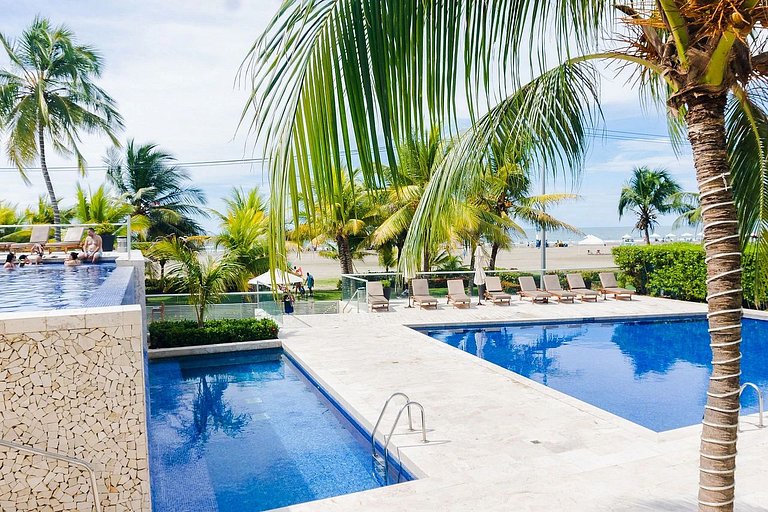 U-GO Appartement Élégant avec Vue sur la Plage