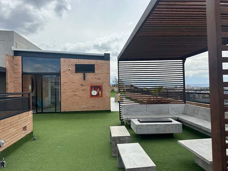 U-GO Estudio en Chapinero con Rooftop y Coworking